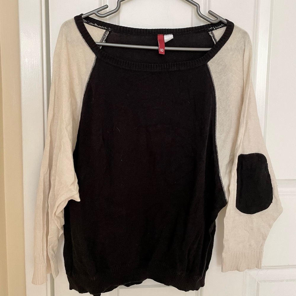 H&M Oversized Top w/ Elbow Detail